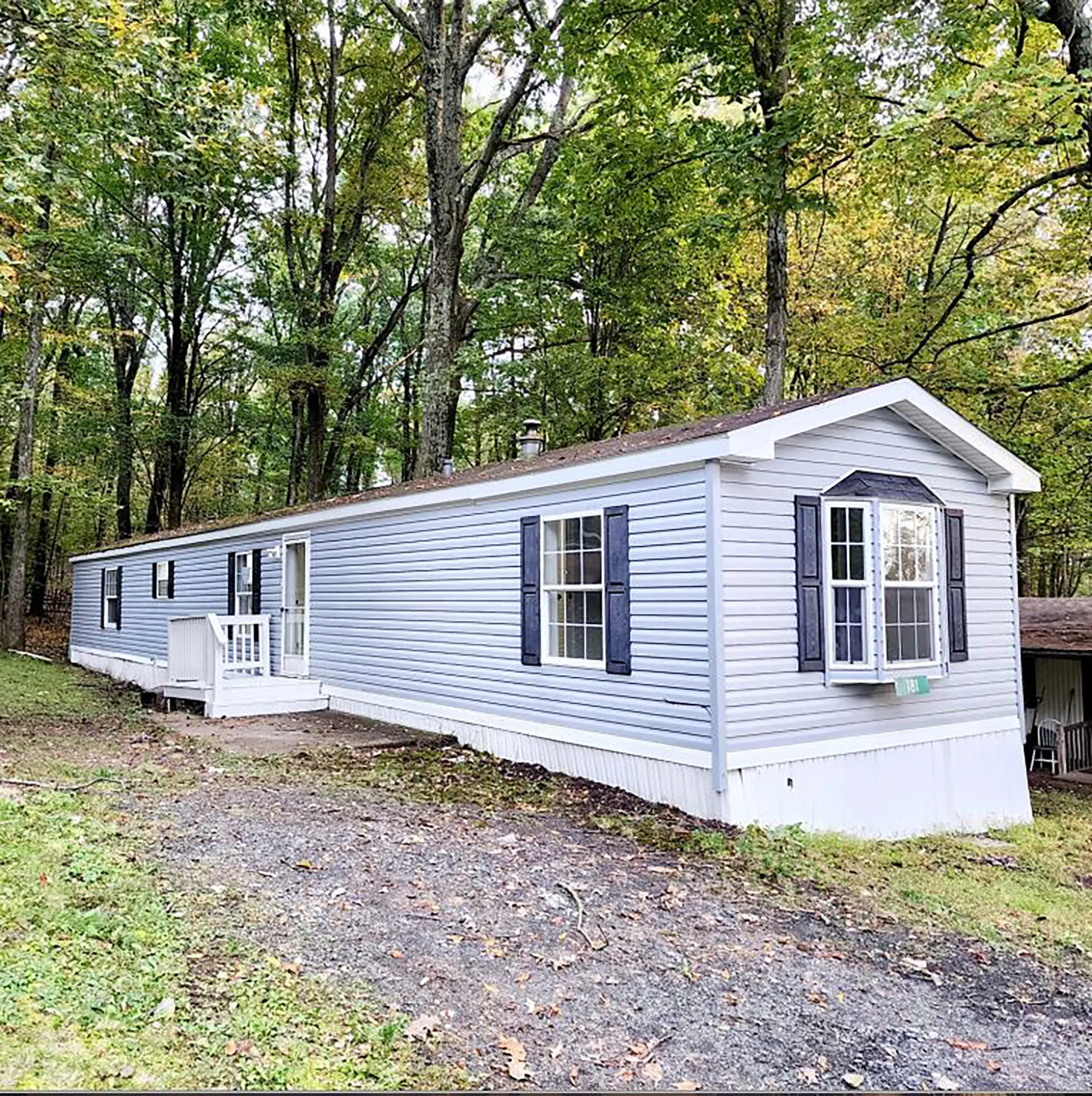 Renovated single-wide mobile home